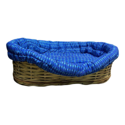 Large Pet/Dog Basket with Cushion Large Pet/Dog Basket with Cushion