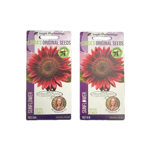 Sun Flower Red Sun - Linda's Original Seeds Sun Flower Red Sun - Linda's Original Seeds